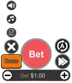 Mobile button layout
